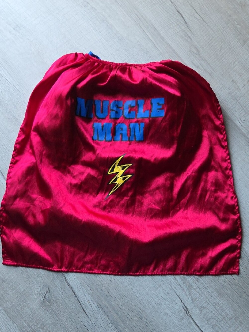 Gymboree Muscle Man Padded Superhero Top with Cape Small 5-6 - Picture 2 of 4
